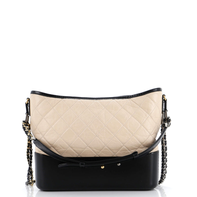 Chanel Gabrielle Hobo Quilted Aged