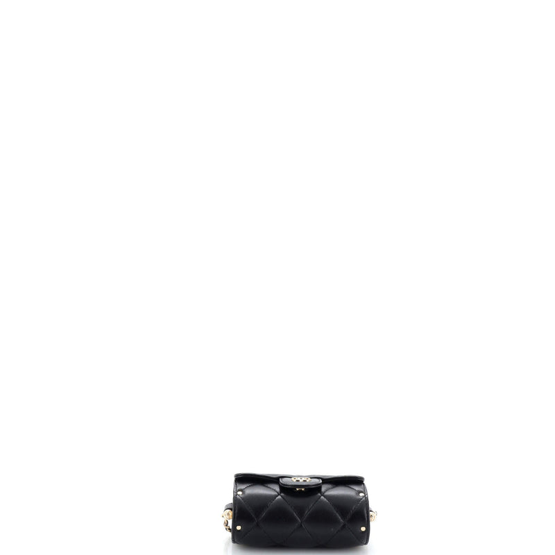 Chanel Secret Barrel Chain Bag Quilted