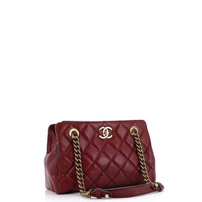 Chanel Perfect Edge Tote Quilted Leather