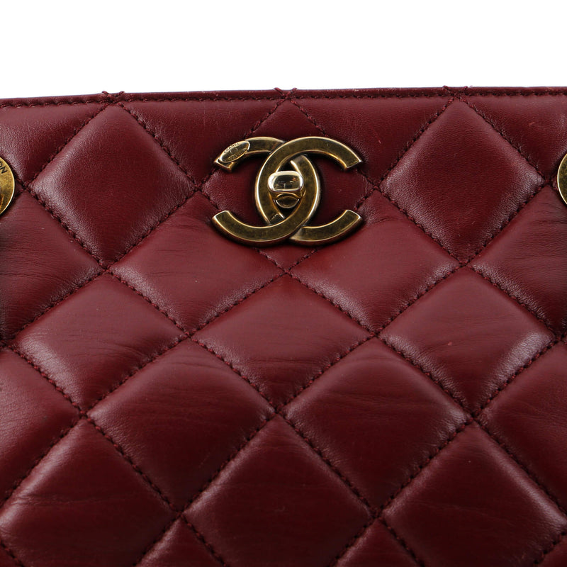 Chanel Perfect Edge Tote Quilted Leather