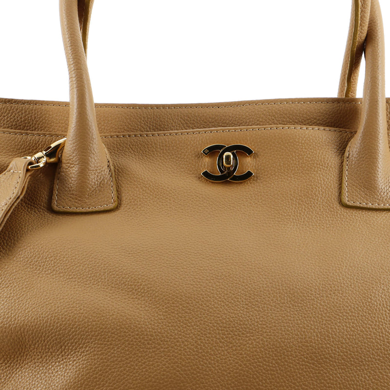 Chanel Cerf Executive Tote Leather