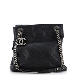 Chanel Simply Cc Tote Quilted Caviar