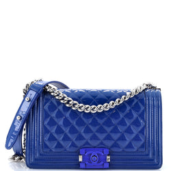 Chanel Boy Flap Bag Quilted Plexiglass