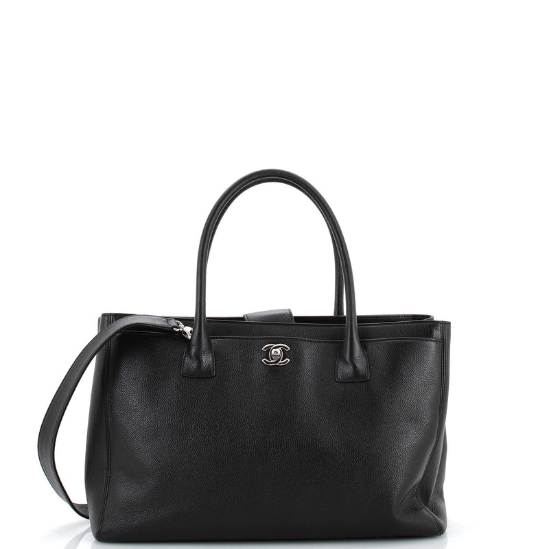 Chanel Cerf Executive Tote Leather