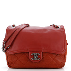 Chanel In The Mix Zip Flap Bag Quilted