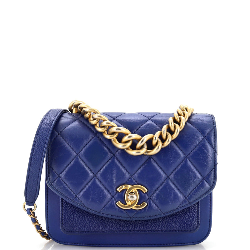 Chanel Chain Handle Flap Bag Quilted