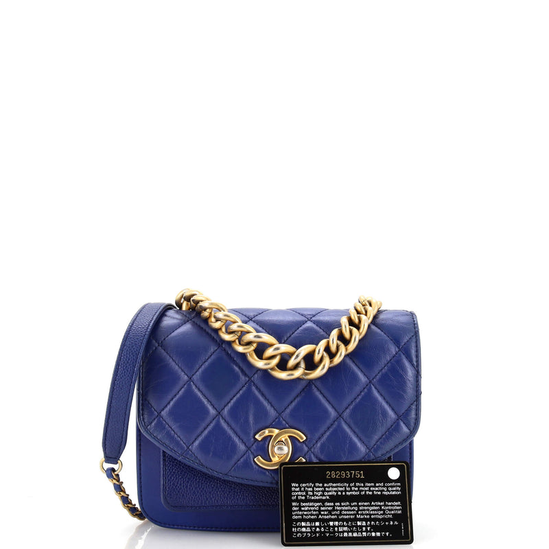 Chanel Chain Handle Flap Bag Quilted