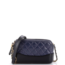 Chanel Gabrielle Double Zip Clutch With