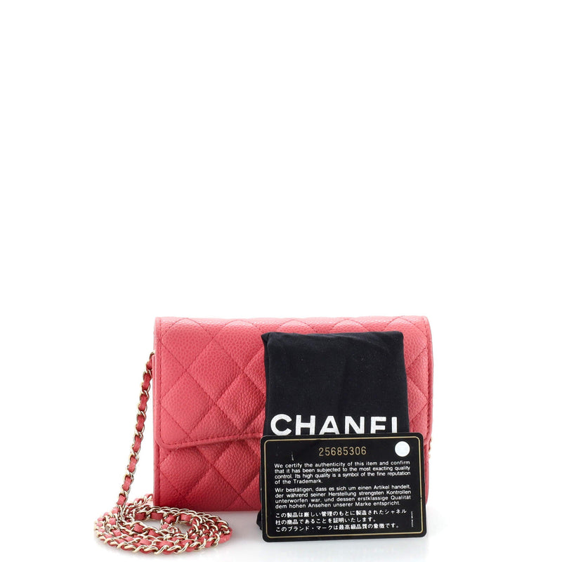 Chanel Classic Flap Wallet Crossbody Bag