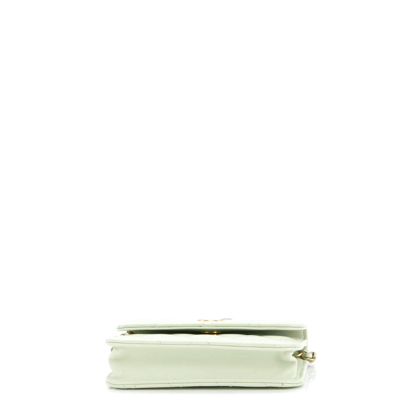 Chanel Pearl Crush Flap Clutch With