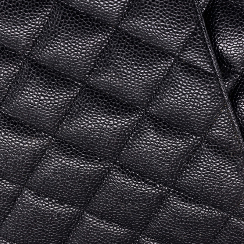 Chanel Medallion Tote Quilted Caviar