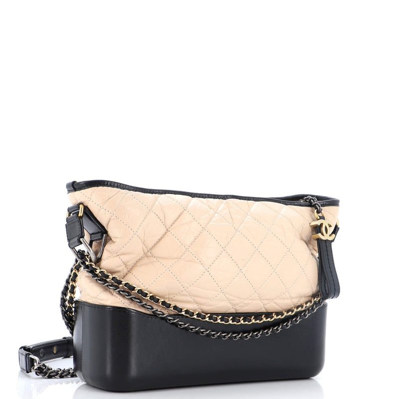 Chanel Bicolor Gabrielle Hobo Quilted