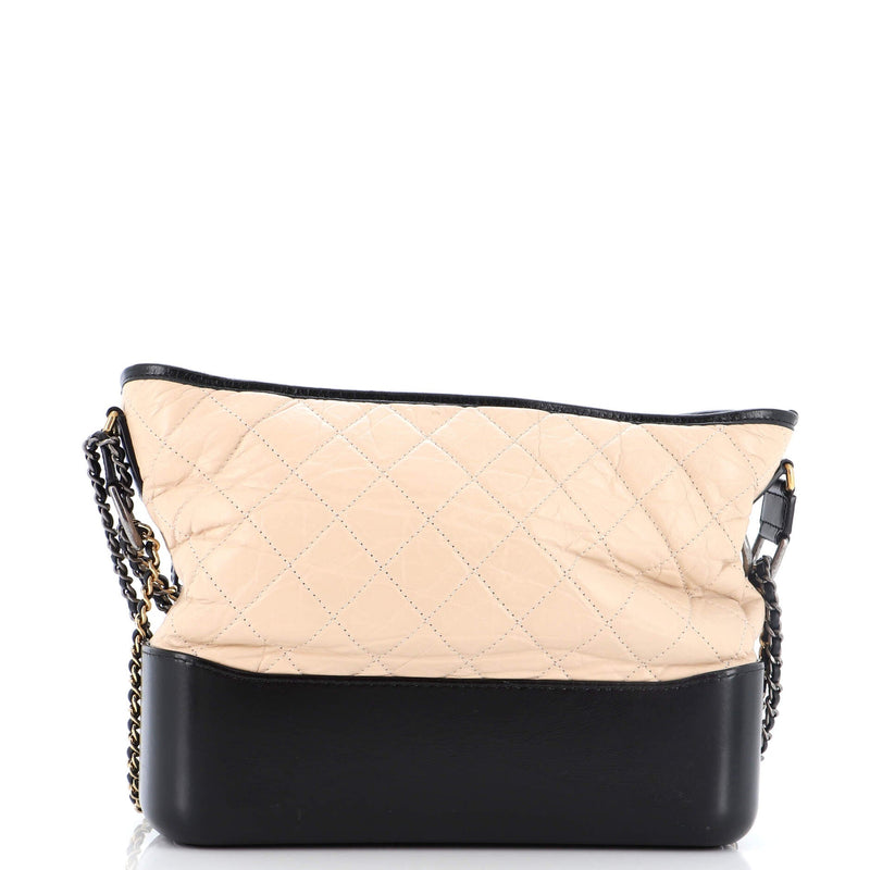 Chanel Bicolor Gabrielle Hobo Quilted