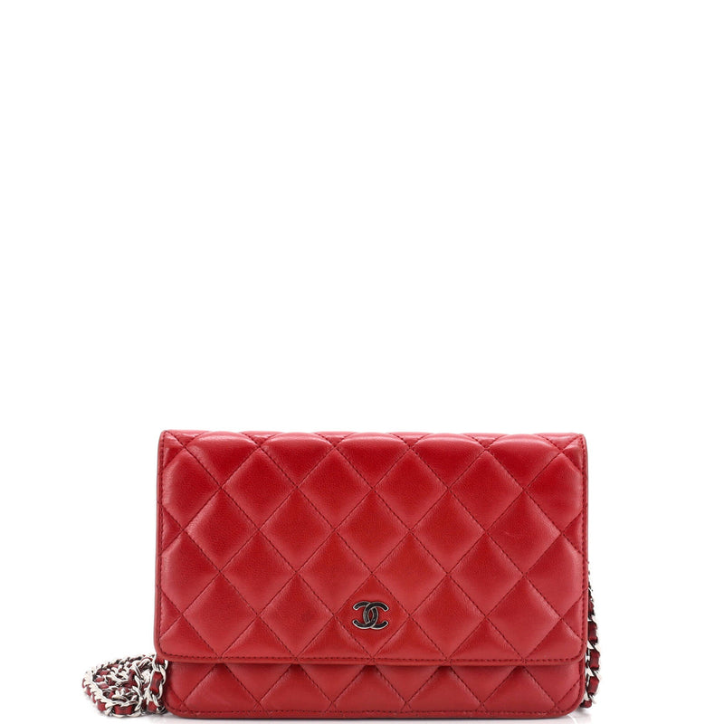 Chanel Wallet On Chain Quilted Lambskin