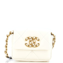 Chanel 19 Convertible Flap Coin Purse