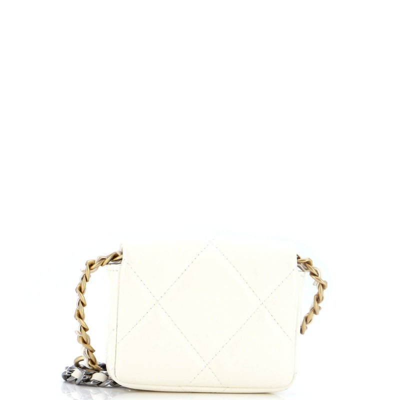 Chanel 19 Convertible Flap Coin Purse