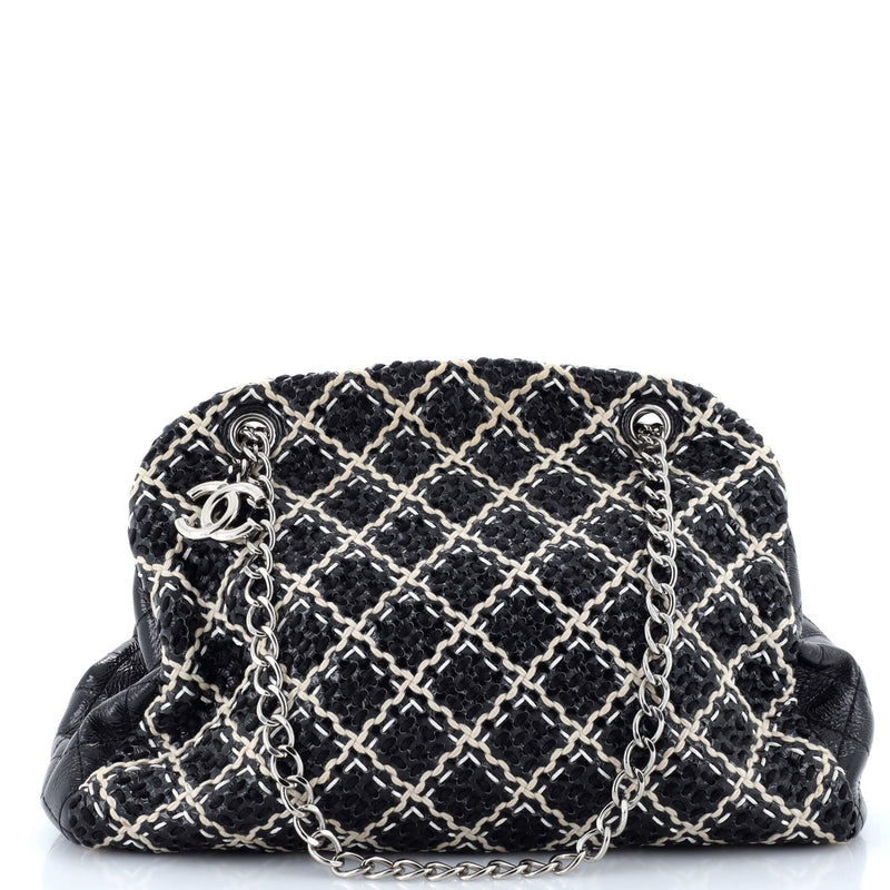 Chanel Just Mademoiselle Bag Woven