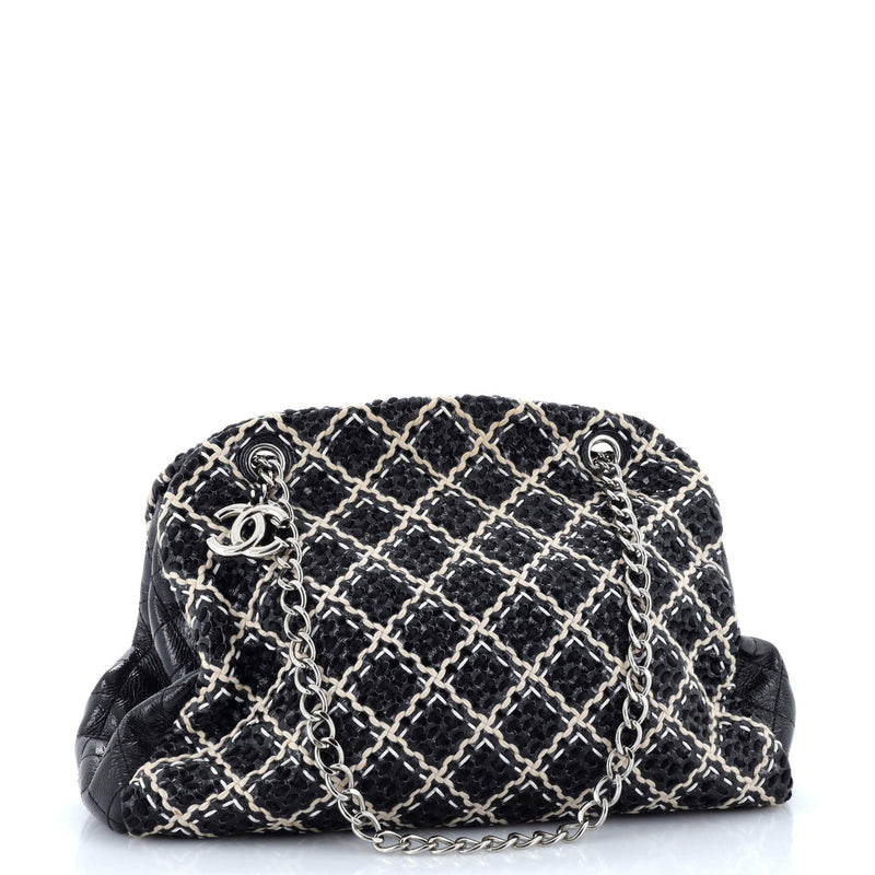 Chanel Just Mademoiselle Bag Woven