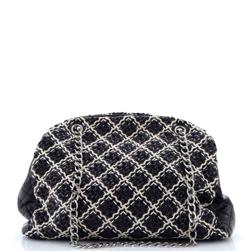 Chanel Just Mademoiselle Bag Woven