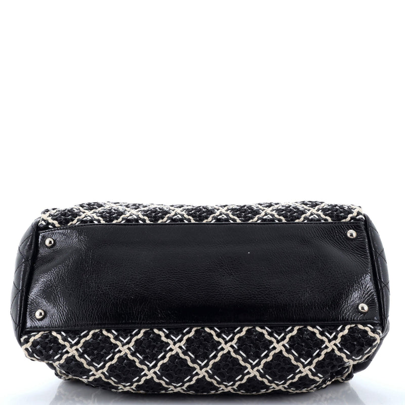 Chanel Just Mademoiselle Bag Woven