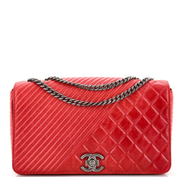 Chanel Coco Boy Flap Bag Quilted Aged