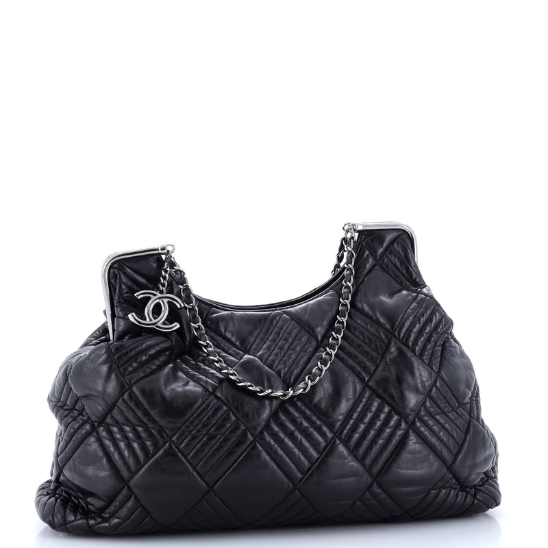 Chanel In And Out Tote Quilted Lambskin