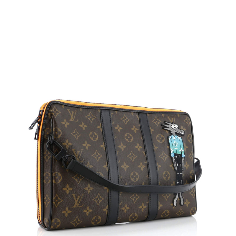 Louis Vuitton Keepall Pouch Canvas With