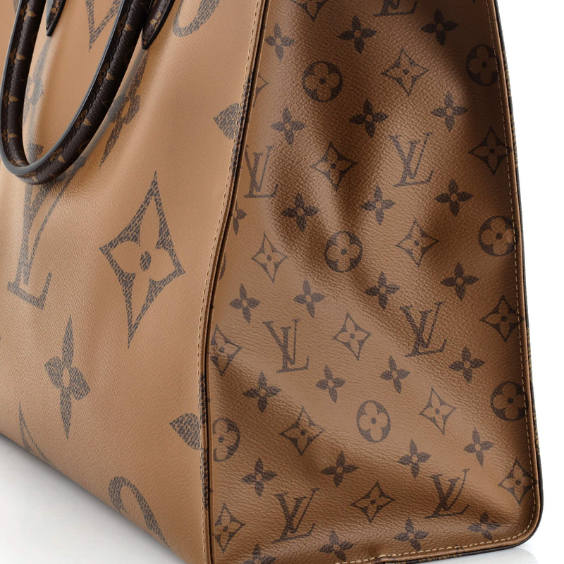 Louis Vuitton Onthego Tote Reverse Giant