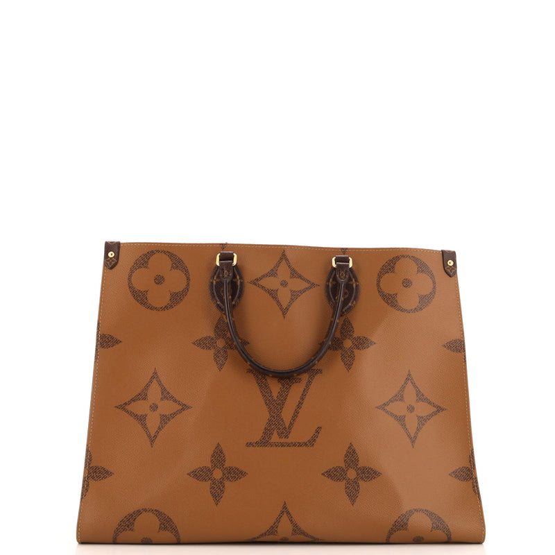 Louis Vuitton Onthego Tote Reverse Giant