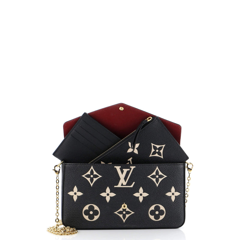 Louis Vuitton Felicie Pochette Bicolor