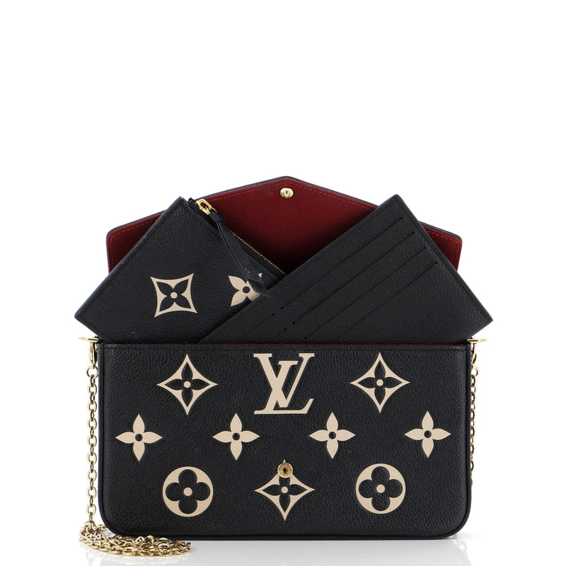 Louis Vuitton Felicie Pochette Bicolor