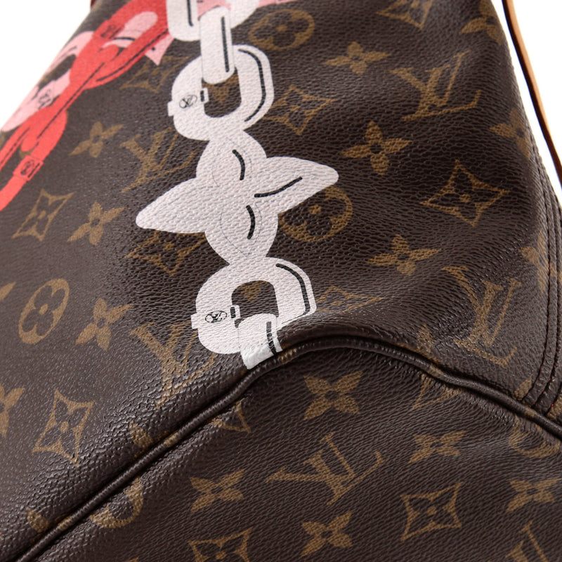 Louis Vuitton Neverfull Nm Tote Limited