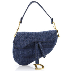 Christian Dior Saddle Handbag Oblique