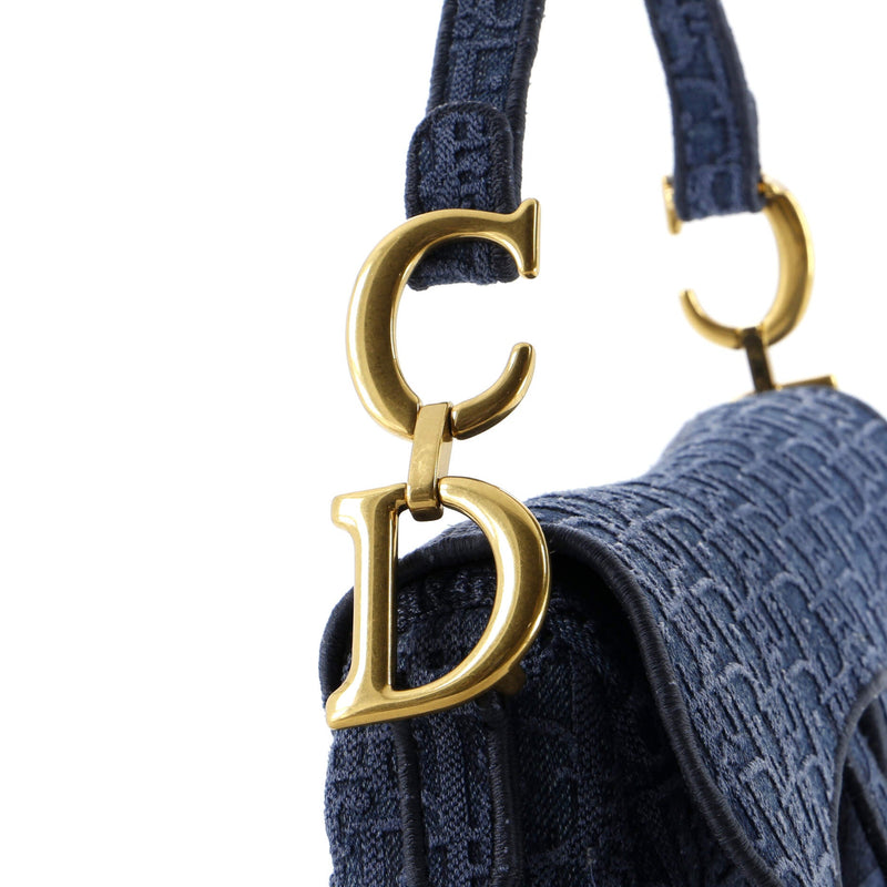 Christian Dior Saddle Handbag Oblique