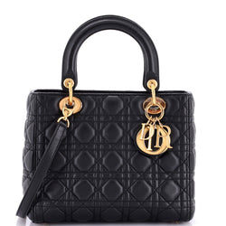 Christian Dior Lady Bag Cannage Quilt