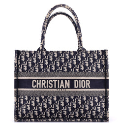 Christian Dior Book Tote Oblique Canvas