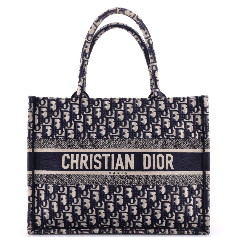 Christian Dior Book Tote Oblique Canvas