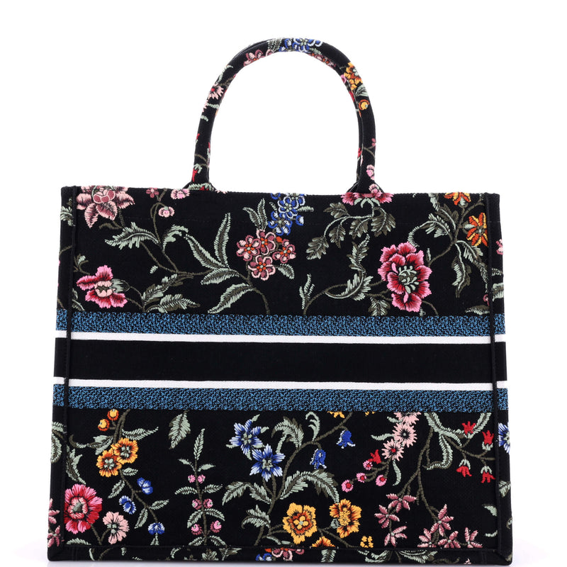 Christian Dior Book Tote Embroidered