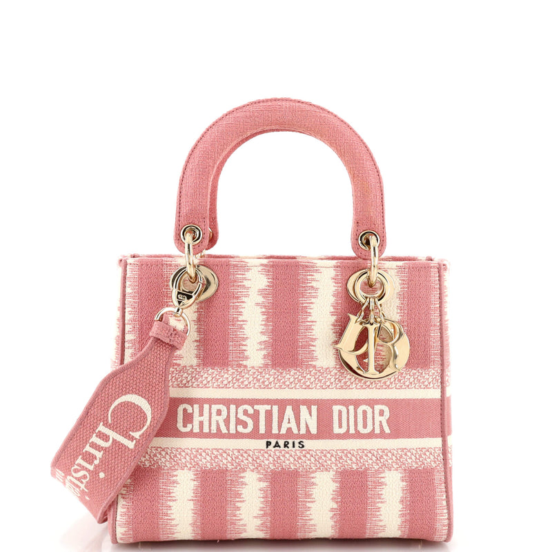 Christian Dior Lady D-Lite Bag Striped