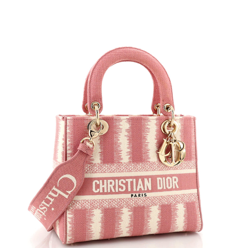 Christian Dior Lady D-Lite Bag Striped