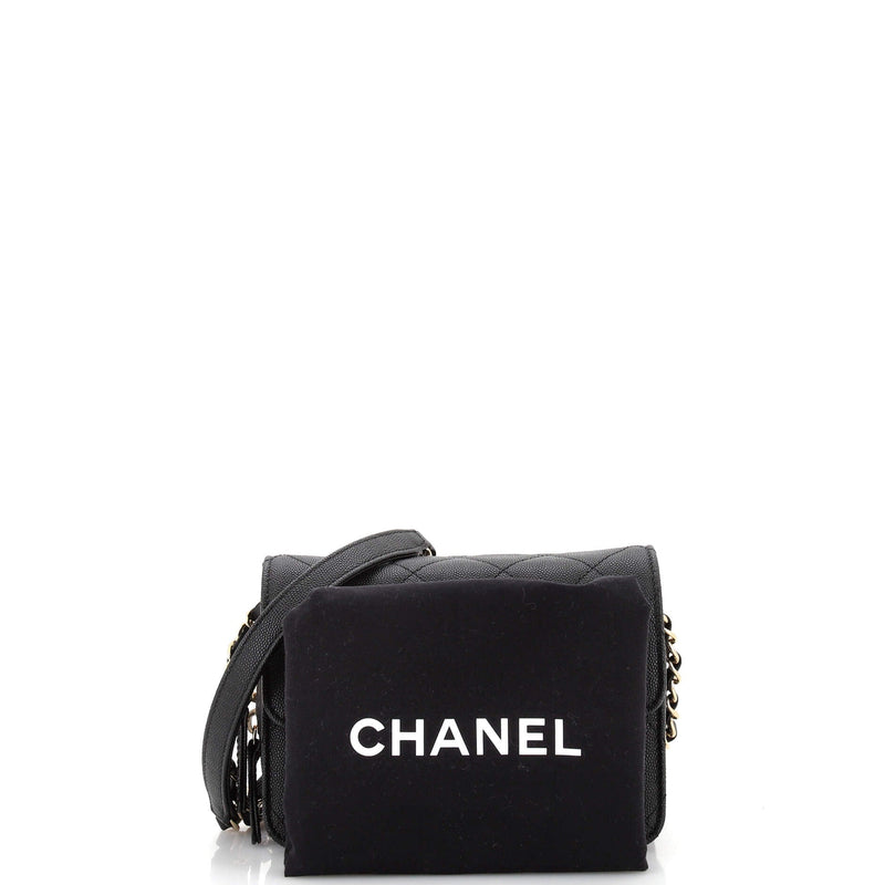 Chanel Like A Wallet Flap Bag Quilted