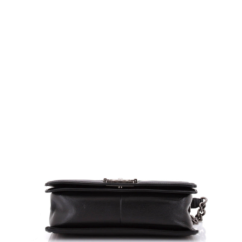 Chanel Boy Flap Bag 3D Pleated Leather