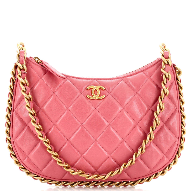 Chanel Cc Chain Around Hobo Quilted