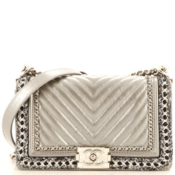 Chanel Jacket Boy Flap Bag Chevron