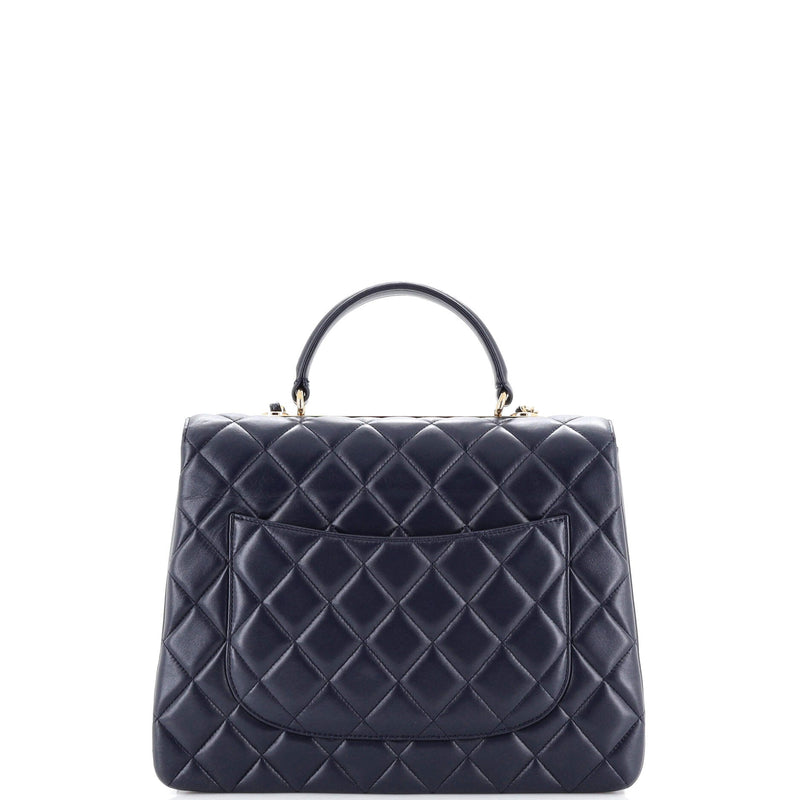 Chanel Trendy Cc Top Handle Bag Quilted