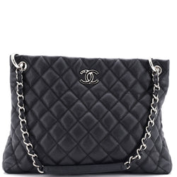 Chanel Easy Tote Quilted Caviar Large