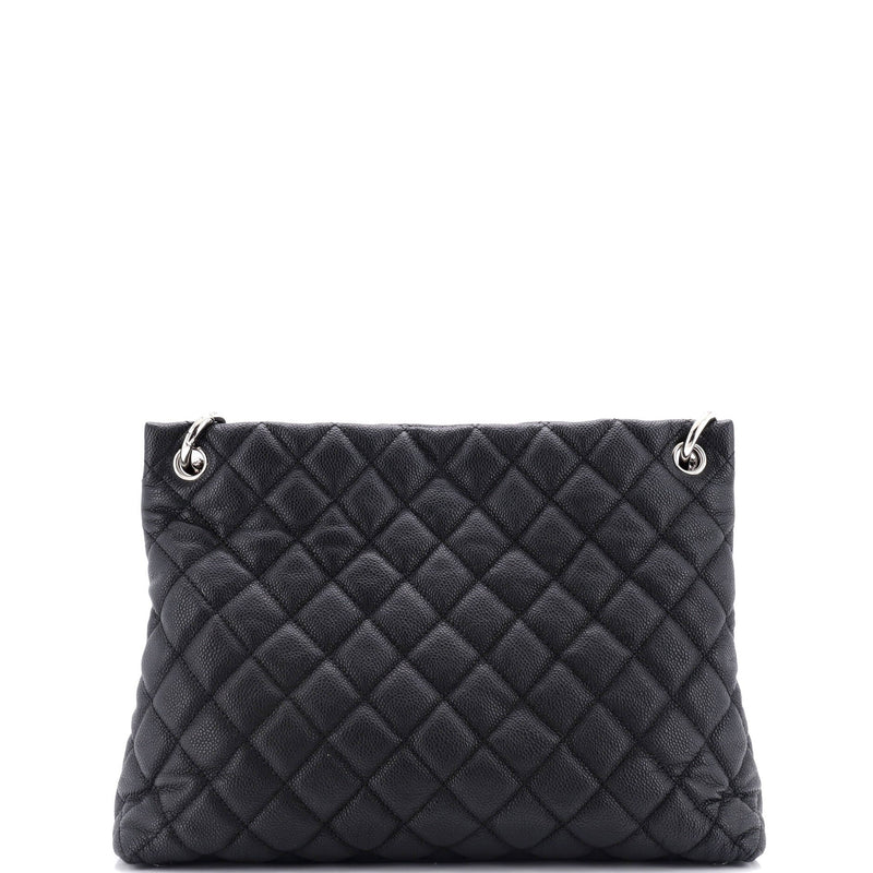 Chanel Easy Tote Quilted Caviar Large