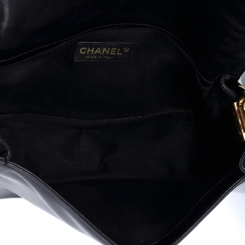 Chanel Boy Flap Bag Braided Sheepskin