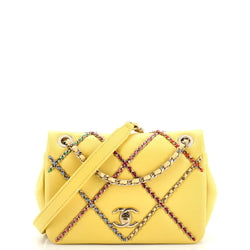 Chanel Entwined Chain Flap Bag Quilted