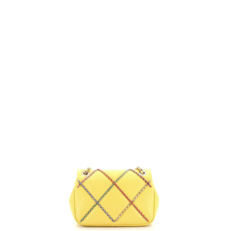 Chanel Entwined Chain Flap Bag Quilted